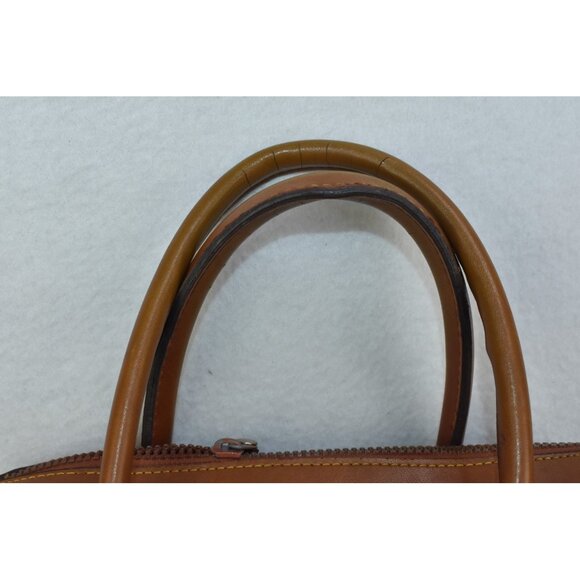 Dooney & Bourke VTG Classic Satchel Small Bag Purse Forest Green No Strap -Flaws - Picture 11 of 15